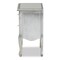Baxton Studio Leonie Silver Finished Wood and Mirrored Glass 2-Drawer Nightstand 162-10266 - alternate 9